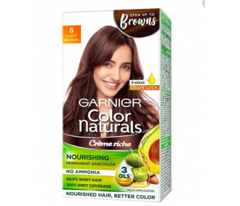 GARNIER HAIR COLOUR LIGHT BROWN-5